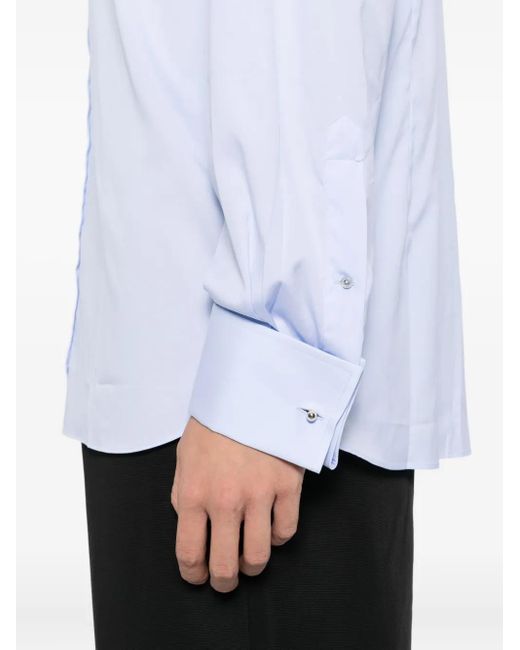 Tom Ford Blue Gingham Shirt for men