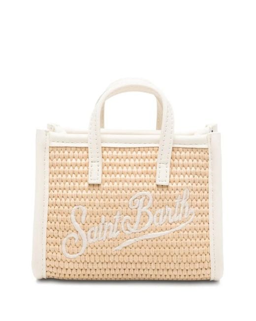 Mc2 Saint Barth Natural Micro Vivian Cross Body Bag