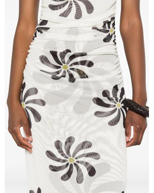 Cala De La Cruz Arena Maxi-Jurk in het White