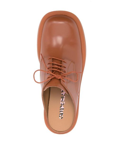 CAMPERLAB Mil 1978 Loafers Met Open Hiel in het Bruin | Lyst NL