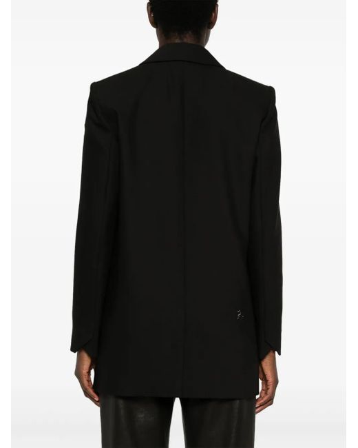 Zadig & Voltaire Black Rhinestone-Embellished Blazer