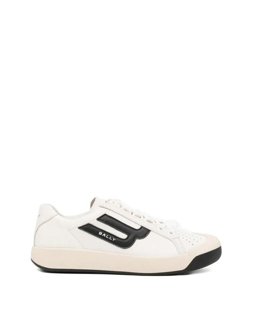 Baskets Competition Bally en coloris White