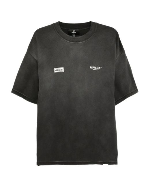 メンズ Represent X Oasis Owners Club Tシャツ Black