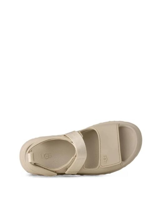 Ugg Natural Goldenglow Touch-Strap Sandals