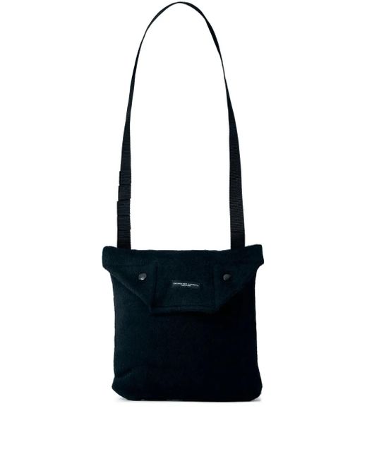 Engineered Garments White Knitted Messenger Bag for men