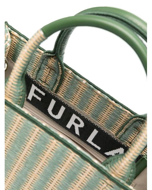Furla Green Opportunity S Tote Bags