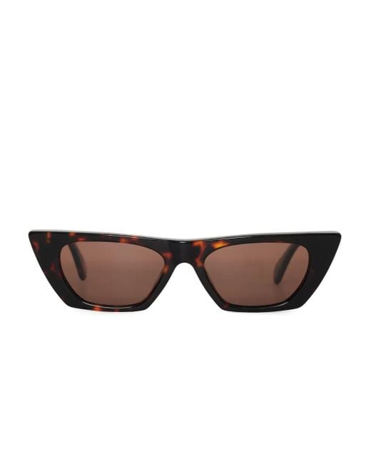 Anine Bing Brown Pierre Tortoiseshell Cat-Eye Sunglasses