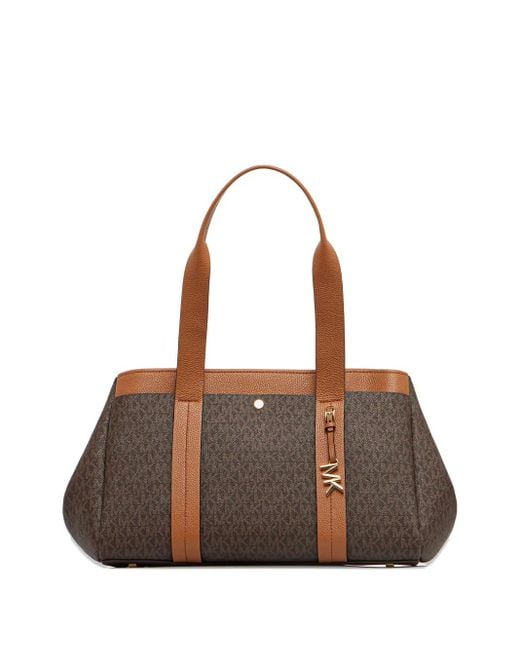 Sac Cabas À Motif Monogrammé MICHAEL Michael Kors en coloris Brown