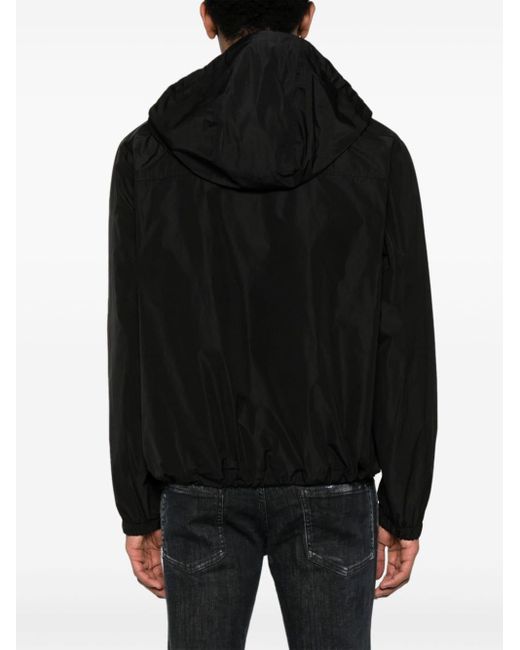 DSquared² Black 90's Urban Windbreaker Jacket for men