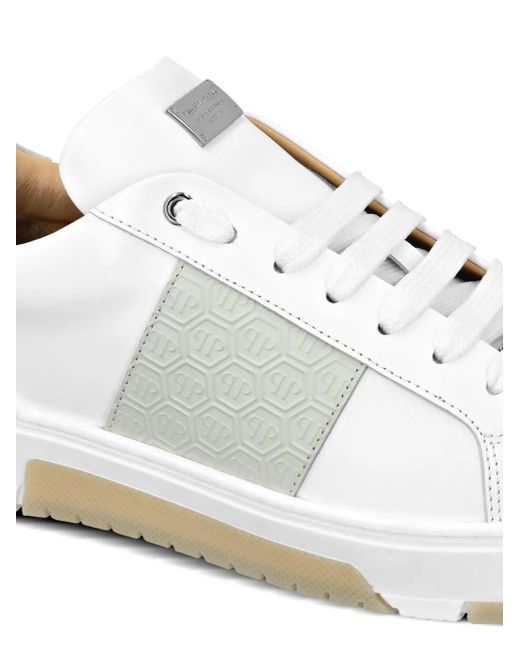 Baskets Monogram Philipp Plein en coloris White