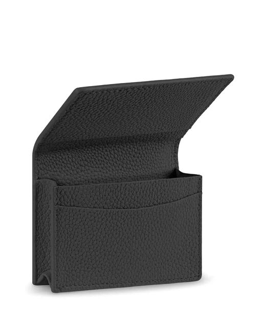 Maison De Sabre Black Porte-Cartes En Cuir À Plaque Tb