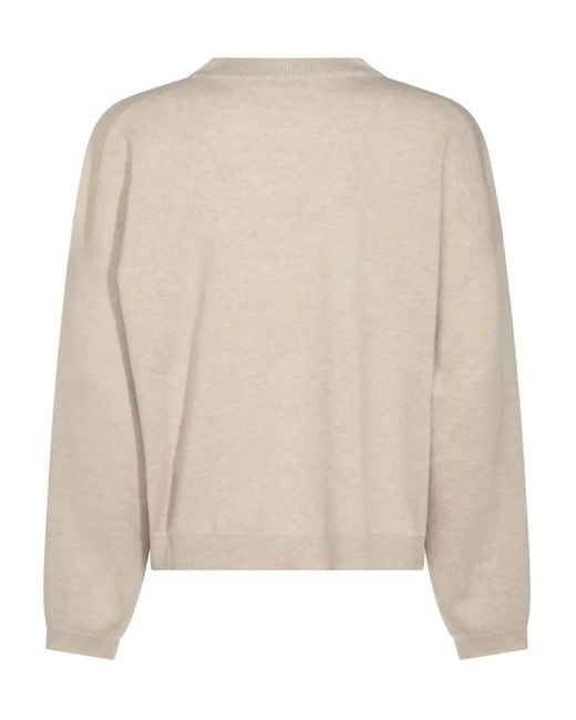 Brunello Cucinelli Natural Sweaters
