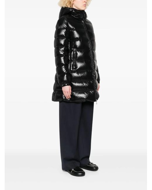 Moncler Black Long Down Jacket
