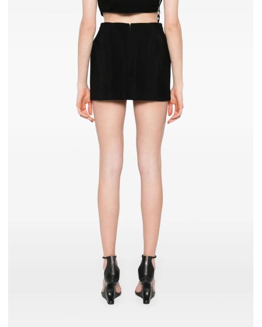 Mugler テーラード ミニスカート Black