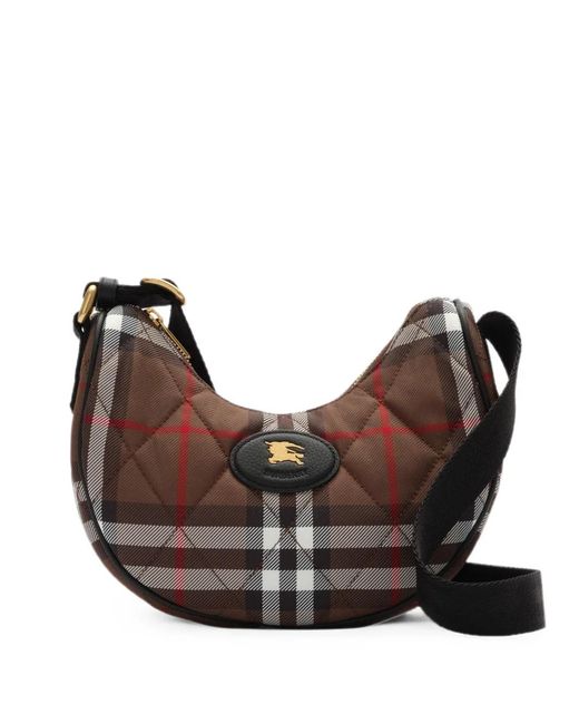 Burberry Brown Horseshoe Cross Body Bag