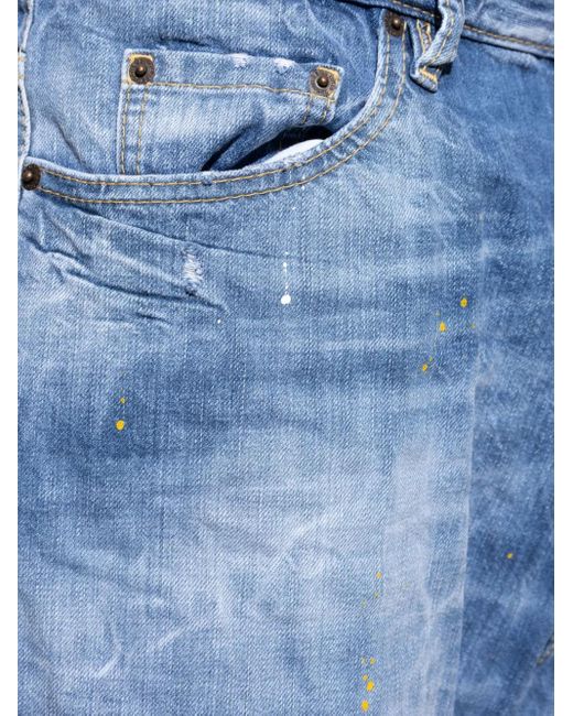 DSquared² Blue Cotton Jeans for men