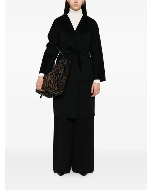 Max Mara Black Cashmere Coat