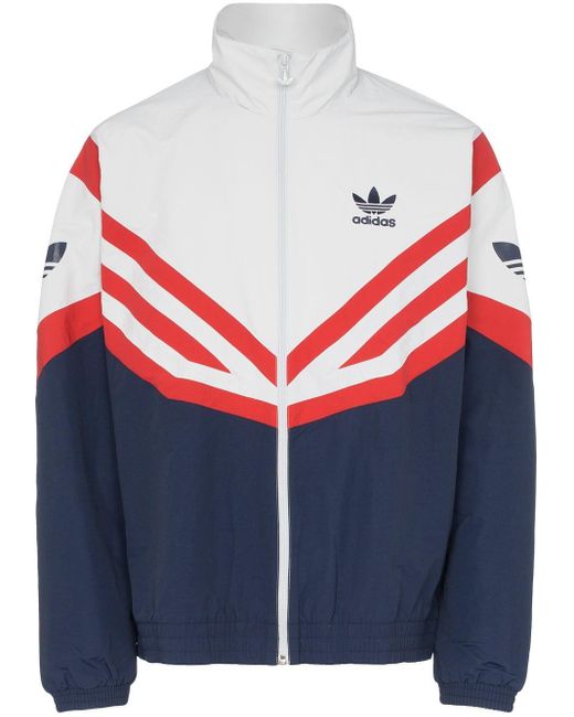 red and white adidas jackets