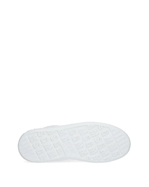 Zapatillas con placa del logo MSGM de hombre de color White