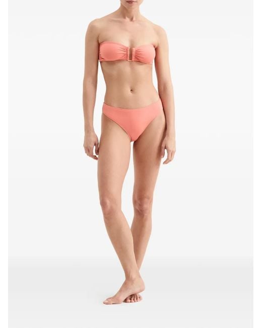 Eres Pink Minimum Thong Bikini Bottoms