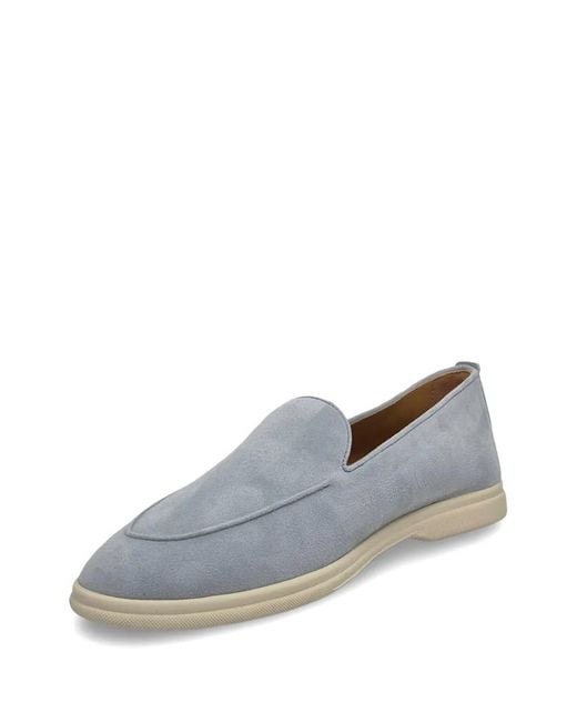 Henderson Gray Eva Suede Slip-On Loafers