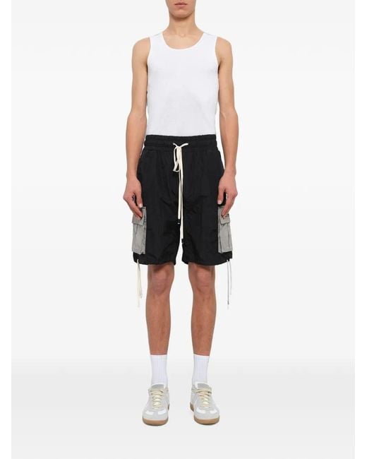 Daniel Patrick Black M93 Cargo Shorts for men