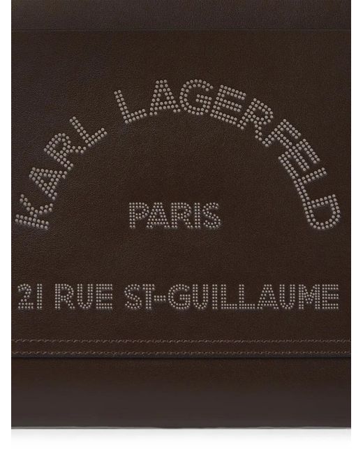 Karl Lagerfeld Brown Medium K/Daily Tote Bag