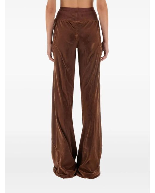 Rick Owens Brown Concordians Bias Trousers