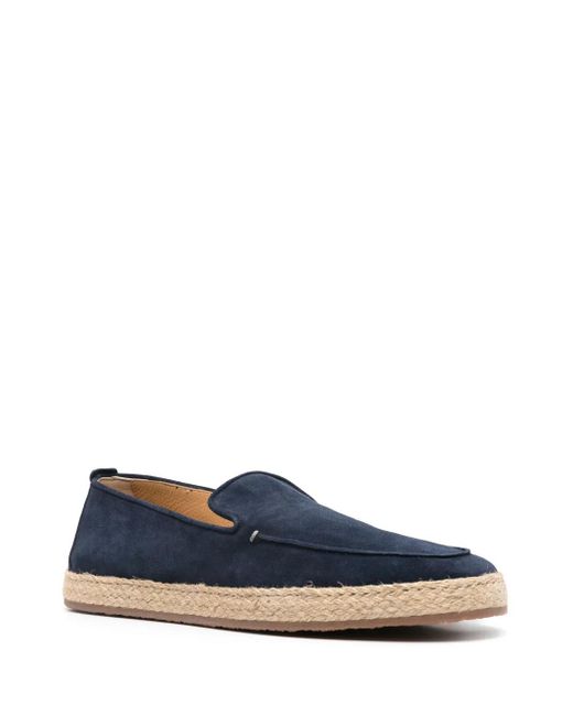 Henderson Blue Suede Espadrilles for men