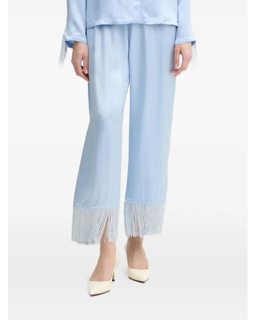 Sleeper Blue Fringed Pajamas
