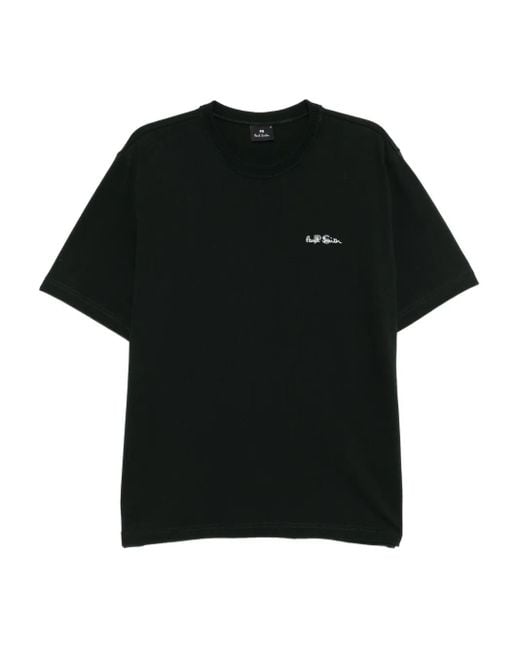 メンズ Paul Smith ロゴ Tシャツ Black