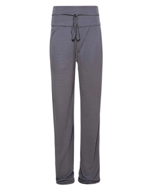 Christopher Esber Gray Tie Waist Trousers