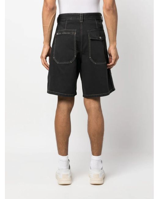 Isabel Marant Black Solid Shorts for men