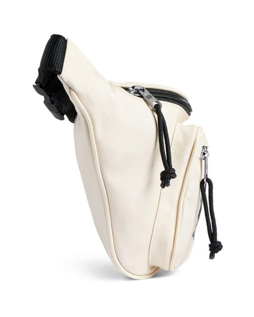 Balenciaga White Explorer Logo-print Belt Bag for men