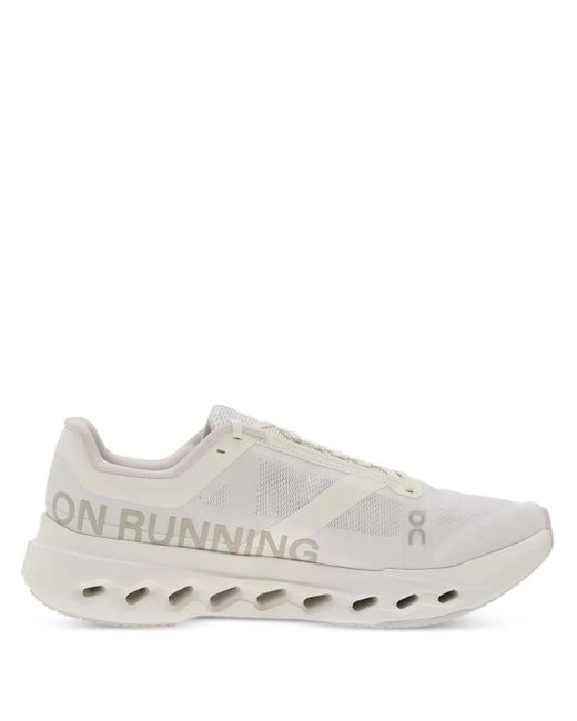 On Shoes White Cloudsurfer Next Sneakers for men