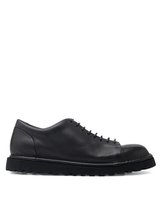 Marsèll Black Pallottola Pomice Lace-up Sneakers for men