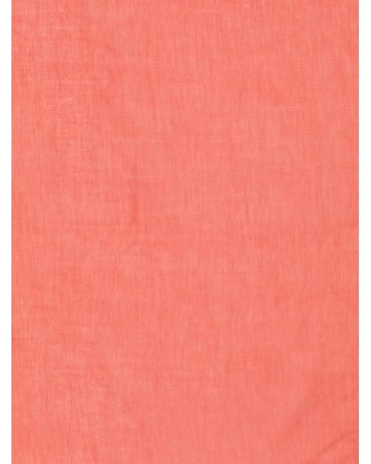 ANDAMANE Pink Semi-Sheer Scarf