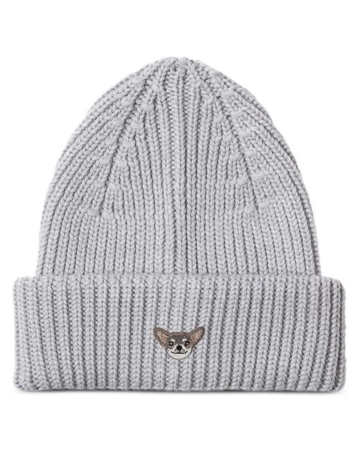 PELO FOUNDATION Gray Chihuahua Beanie Hat