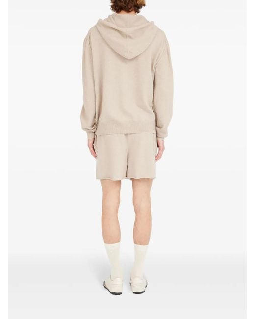 Maison Margiela Natural Zipped Hoodie for men