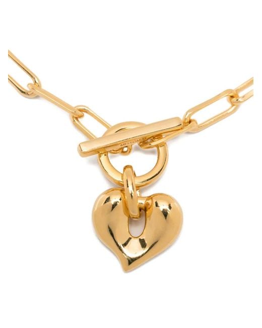Missoma Metallic Molten Heart T-Bar Bracelet