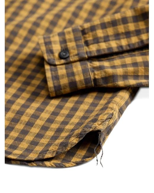 RRL Metallic Check Pocket Shirt for men
