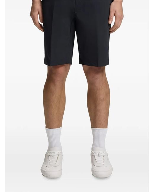 Boss Black Drawstring-Waist Deck Shorts for men