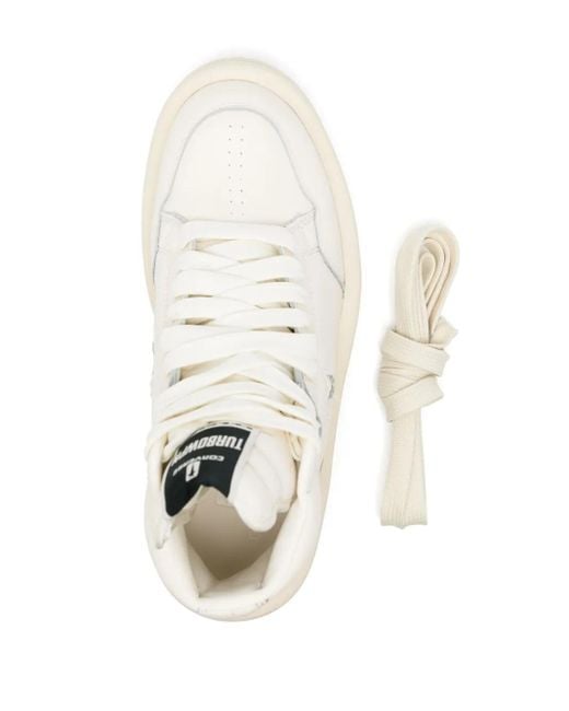 Rick Owens Natural X Converse Turbowpn Sneakers