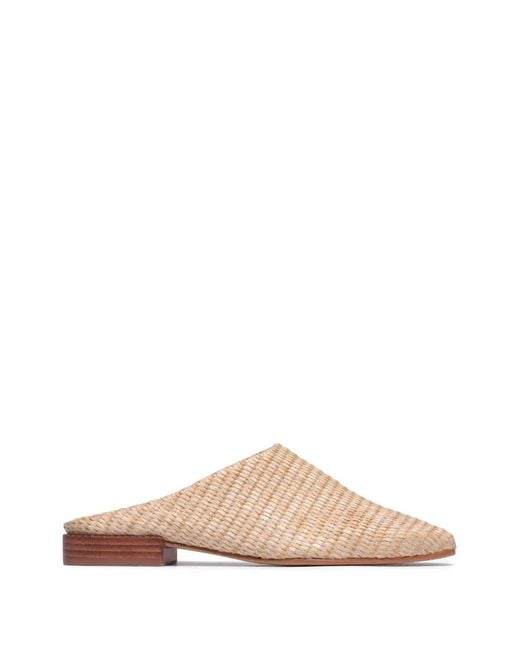 Bernardo Pink Porto Woven Mules