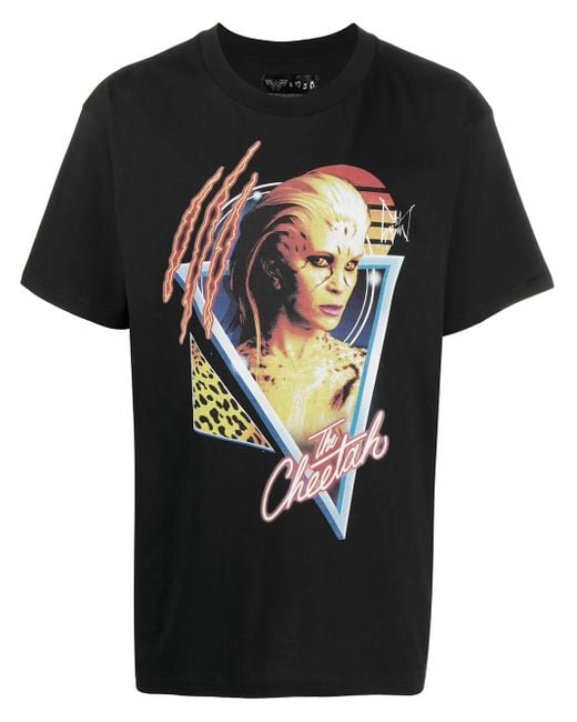 MJB Black Graphic-Print T-Shirt for men
