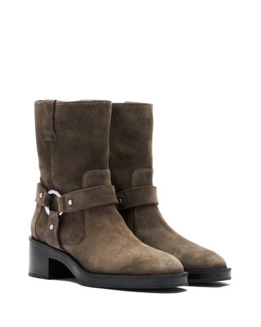 Stuart Weitzman Brown Jax Bootie