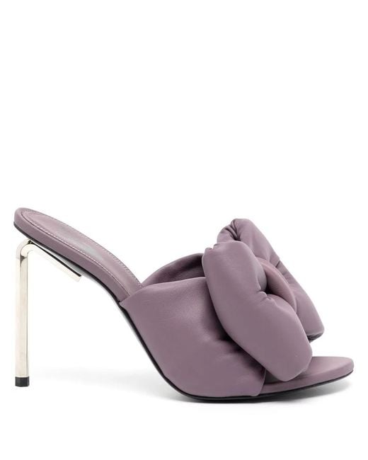 Off-White c/o Virgil Abloh Purple Allen Stiletto Sandals