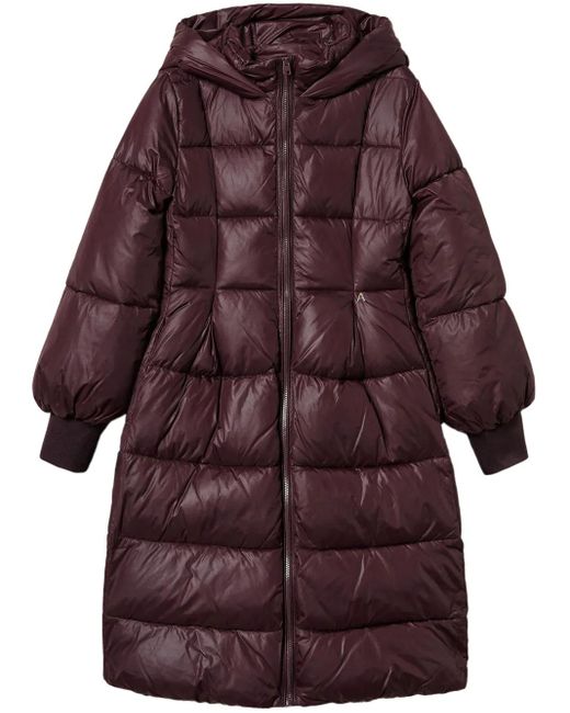 Twinset フーデッド パデッドコート Red