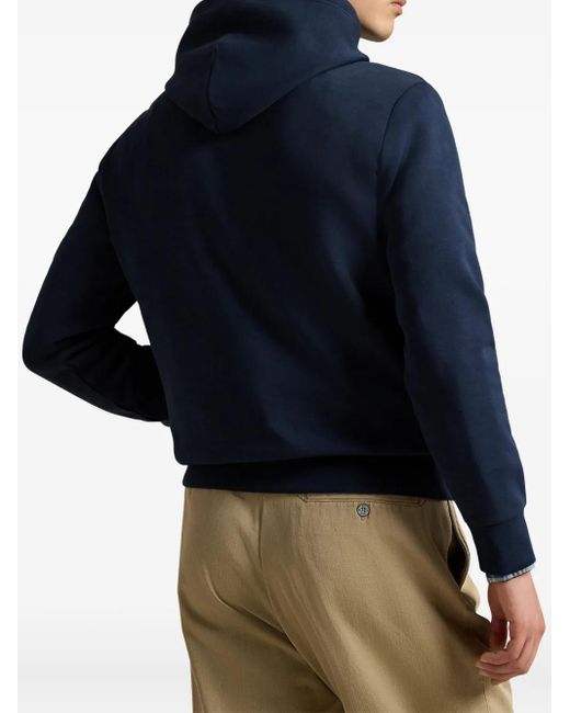 Polo Ralph Lauren Blue Hooded Sweatshirt for men