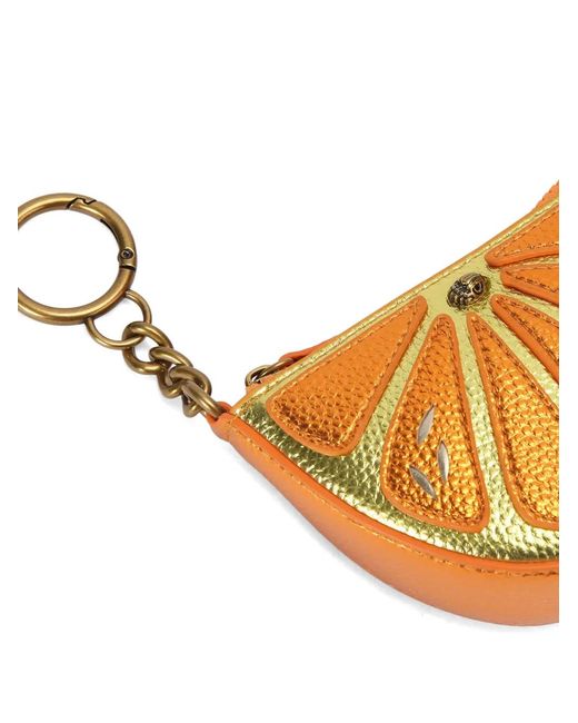 Kurt Geiger Metallic Slice-Shape Bag Accessory